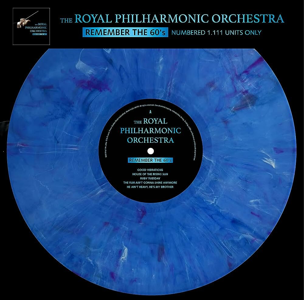 Винил 12" (LP), Limited Edition, Numbered, Coloured The Royal Philharmonic Orchestra Remember The 60's (Coloured) (LP)