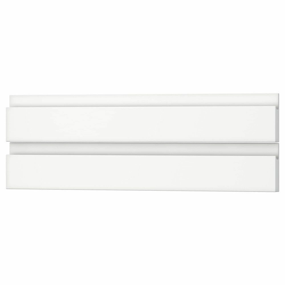 Фронтальная панель ящика, матовый белый 60x10 см IKEA VOXTORP воксторп 403.674.26