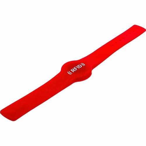 Браслет ID ZKTEco Wristbands красный 00-00013315