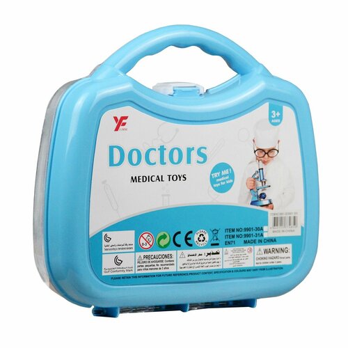 Набор доктора детский игровой Добрый доктор, в чемоданчике набор доктора 47011 добрый доктор в коробке