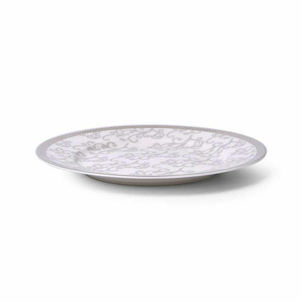 Тарелка Fissman Platina 21 см - фото №1
