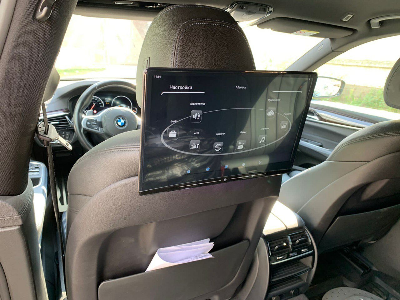 Навесной монитор на подголовник 13.3" ERGO ER1350AN (Android 10) — фото 15