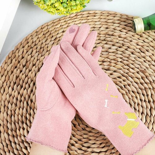 фото Перчатки , размер onesize, розовый нет бренда