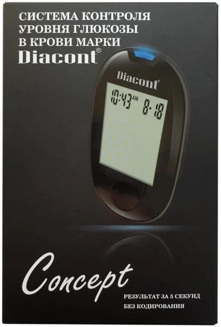 Глюкометр Diacont Concept (используется с полосками Diacont Concept)