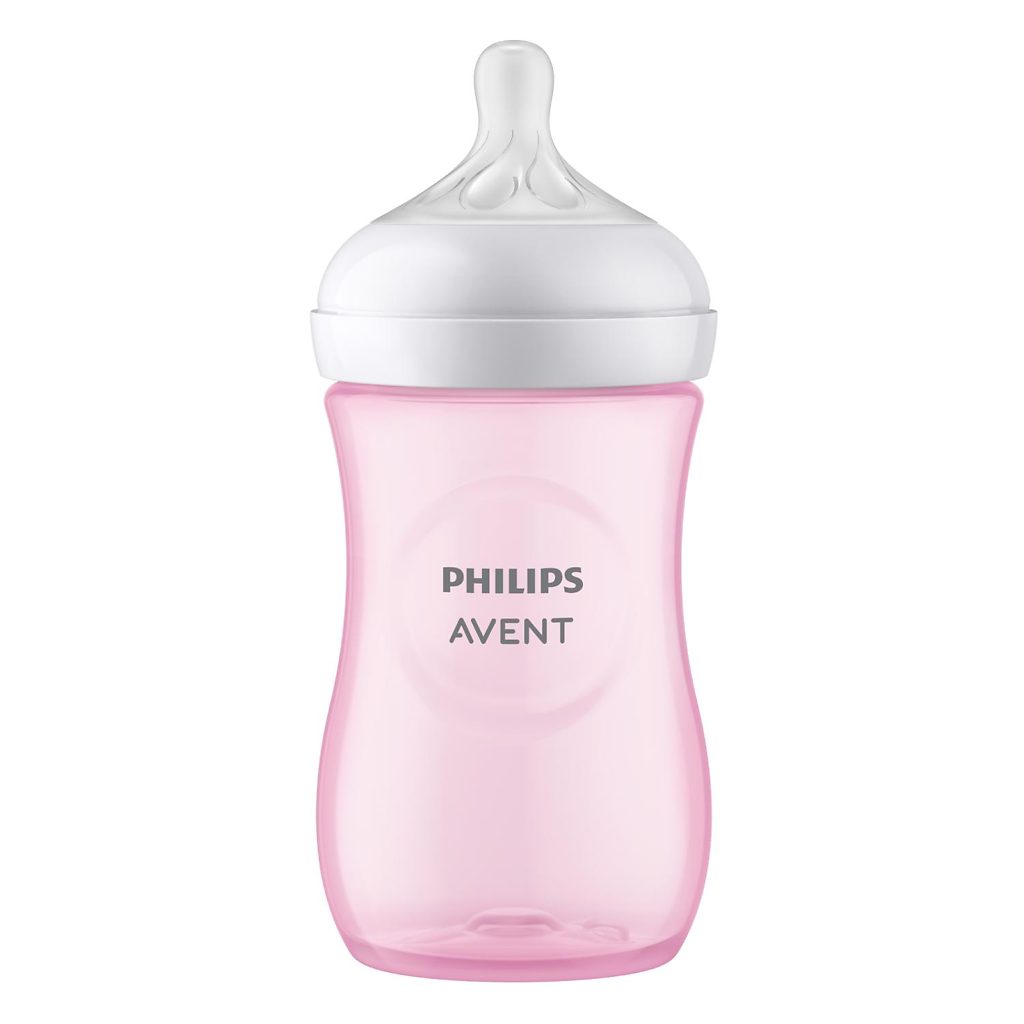 фото Philips Avent Бутылочка для кормления медленный поток Natural Response 1+ SCY903/11 260 мл 1 шт