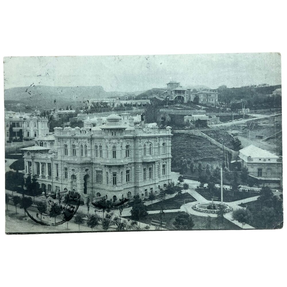 Почтовая открытка "Кисловодск. Вилла Ретвизан" 1900-1917 гг. Российская Империя