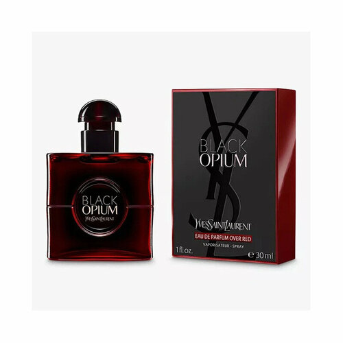 Yves Saint Laurent Black Opium Over Red парфюмерная вода 30 мл для женщин парфюмерная вода brand perfume black opium блэк опиум 30 мл