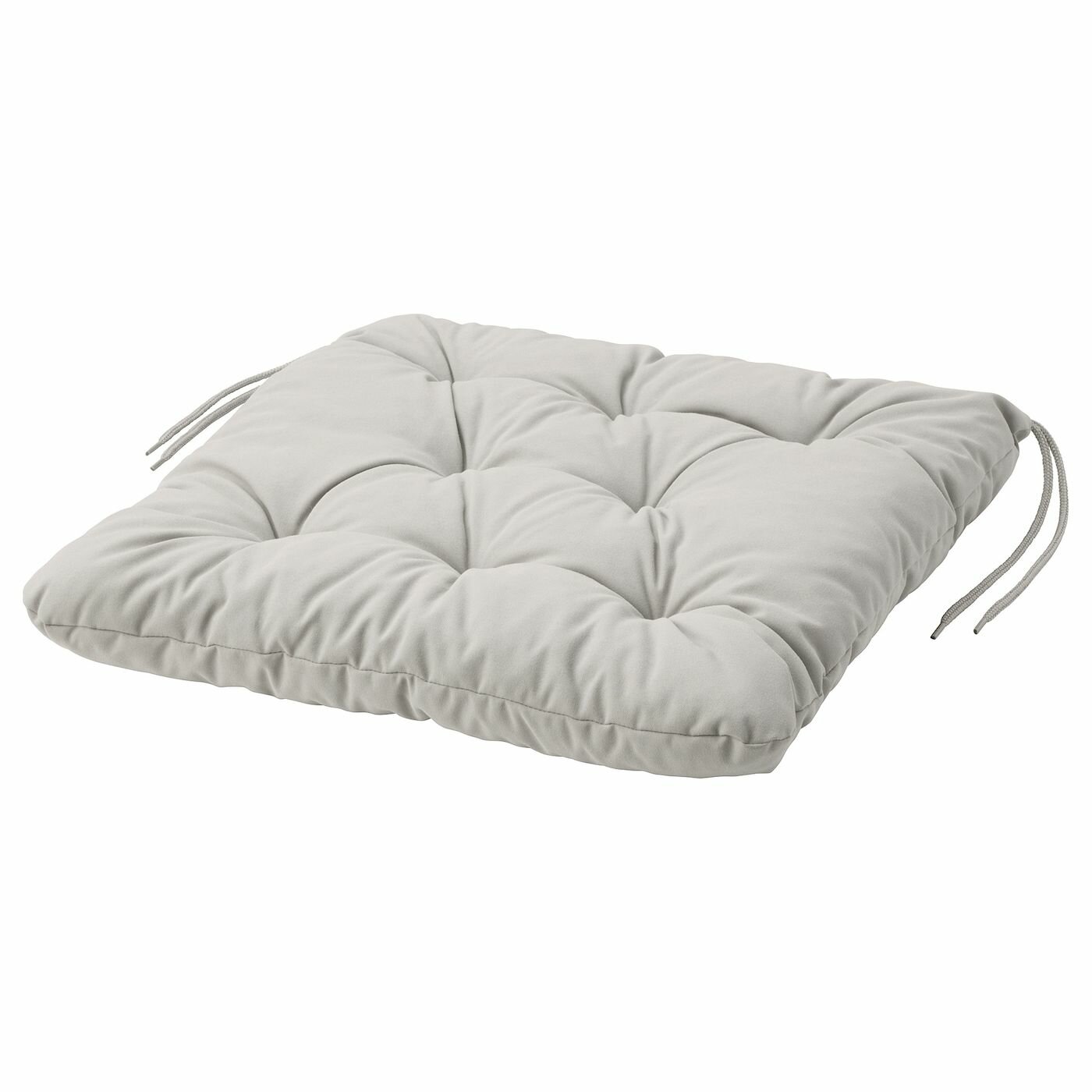 Подушка для садового стула куддарна икеа (KUDDARNA IKEA), 44x44x7 см, серая