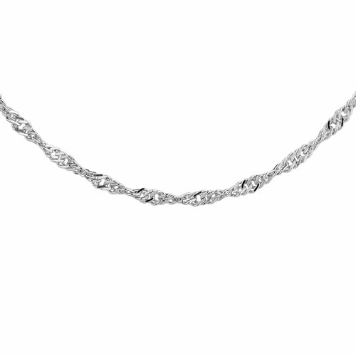 Цепь Ювелир Карат серебро 925 проба длина 40 см средний вес 14 г 874₽