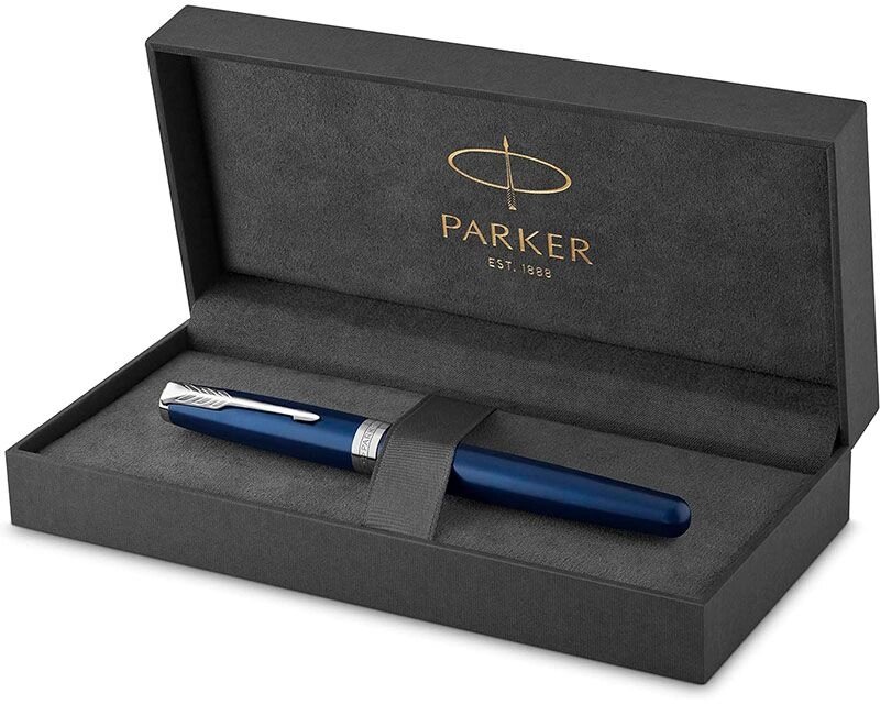 Ручка перьевая Subtle Blue CT PARKER - фото №10