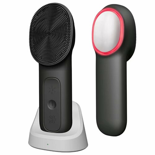 Звуковая щетка для очищения лица Звуковой силиконовый скрабер для чувствительной кожи Водонепроницаемая электрическая щетка для очищения лица 451000₽