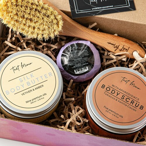 Подарочный набор для женщин косметический для ухода. Бьюти бокс с косметикой TANT MIEUX