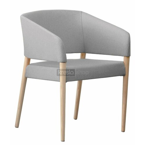 Конференц-кресло Nuvola Nuvola WM 160 natural серая ткань 70400₽