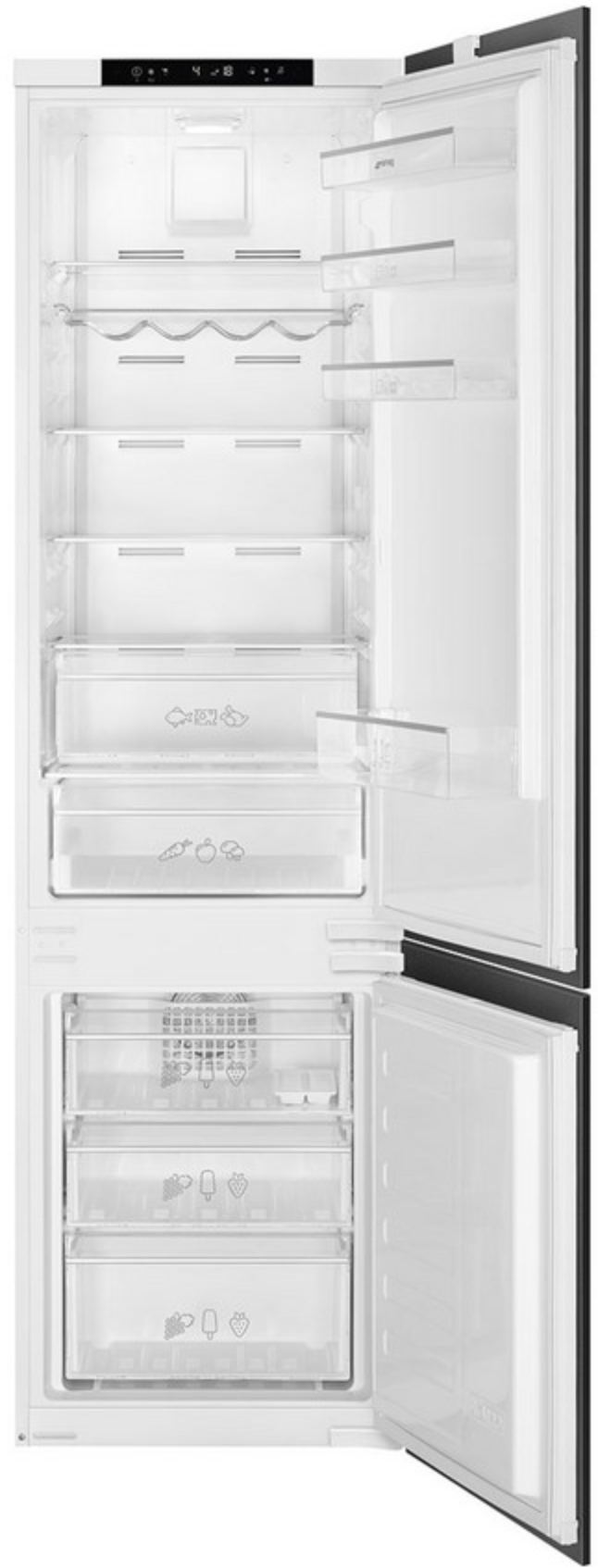 Холодильник Smeg C8194TNE белый