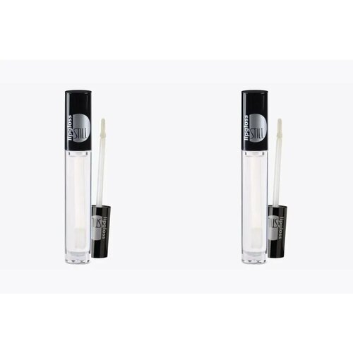 Блеск Silver age для губ увлажняющий № 653 Хрусталь (прозрачный) 6,5 мл, 2 шт