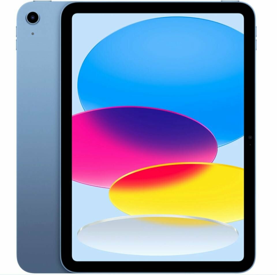 10.9" Планшет Apple iPad 10.9 2022, 64 ГБ, Wi-Fi, iPadOS, синий