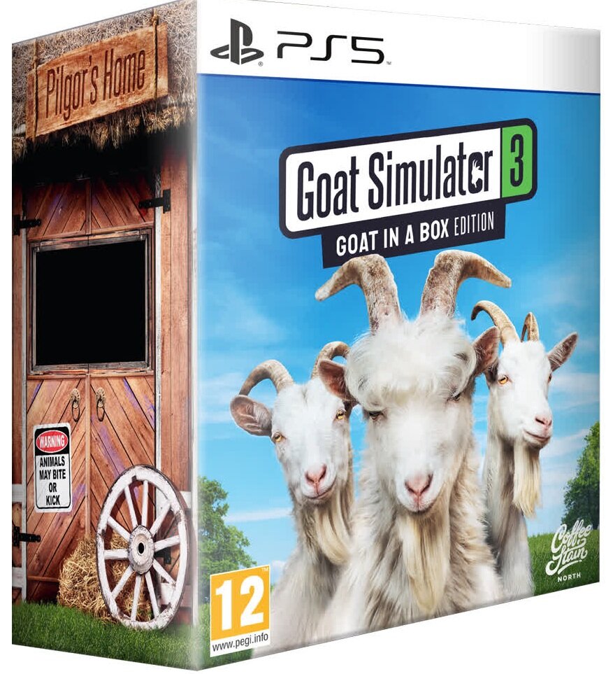 Goat Simulator 3 Got in a Box Edition (в комплекте мягкая игрушка) [PS5, русские субтитры]