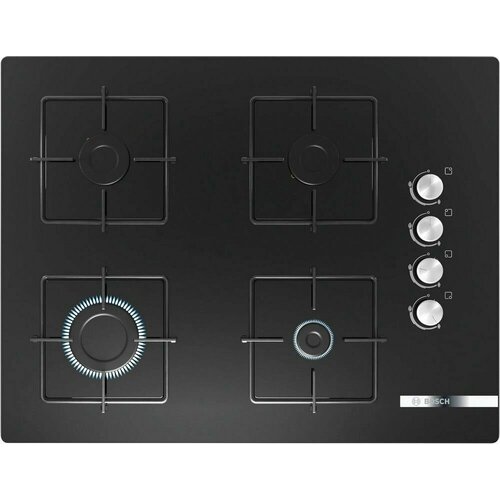 Варочная панель газовая Bosch POP7C6O12O черный 3513000₽