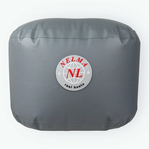 Надувной пуфик Нельма ПВХ - серый