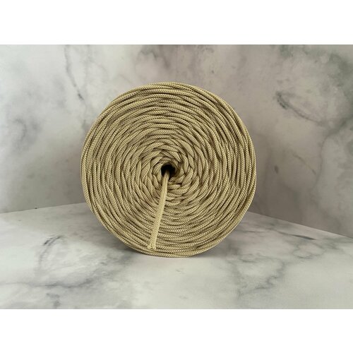 Шнур шпагат для вязания полиэфирный 4мм 300м Песок 900₽