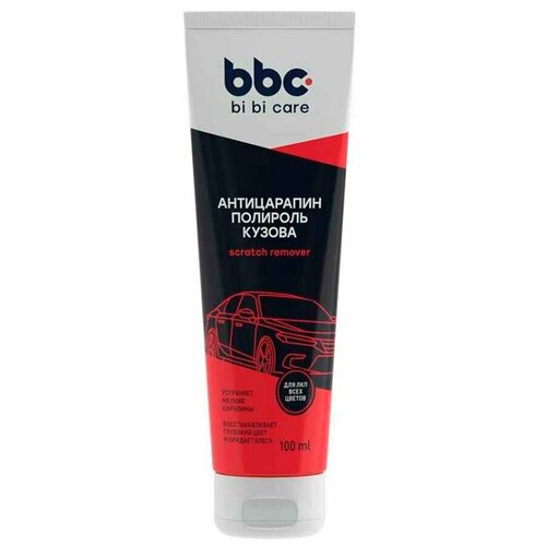 Полироль кузова Антицарапин BiBiCare 100 мл 405₽