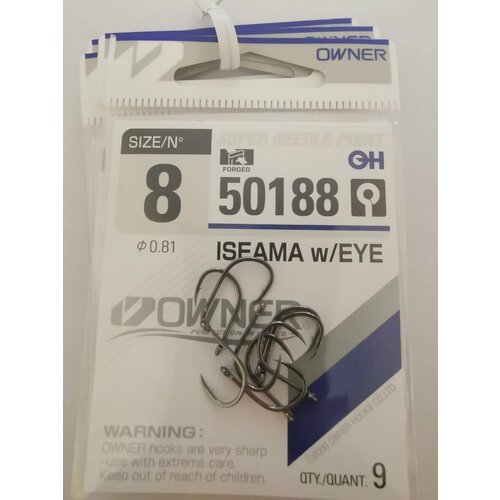 Крючок Owner 50188 №8 (9шт)