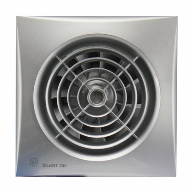 Вентилятор SILENT-200 CHZ SILVER (220-240V 50HZ) RE