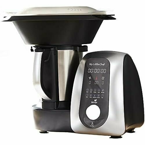 Многофункциональный кухонный робот Senya My Little Chef 13 автоматических программ 10 скоростей специальный сайт с рецептами кухонные весы в комплекте чаша из нержавеющей стали 1700Вт 4252900₽
