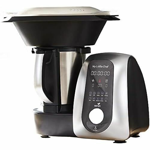 фото Многофункциональный кухонный робот Senya My Little Chef, 13 автоматических программ, 10 скоростей, специальный сайт с рецептами, кухонные весы в комплекте, чаша из нержавеющей стали, 1700Вт