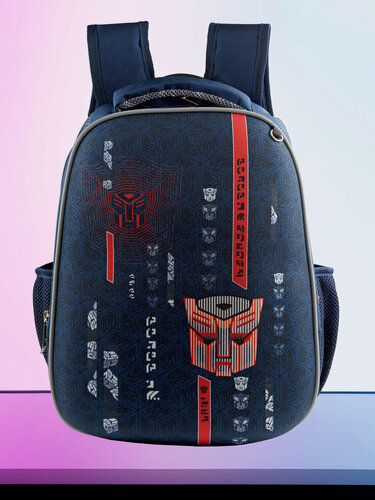 Изображение товара Школьный рюкзак для мальчика, грудная стяжка. Два отделения. Мягкая спинка