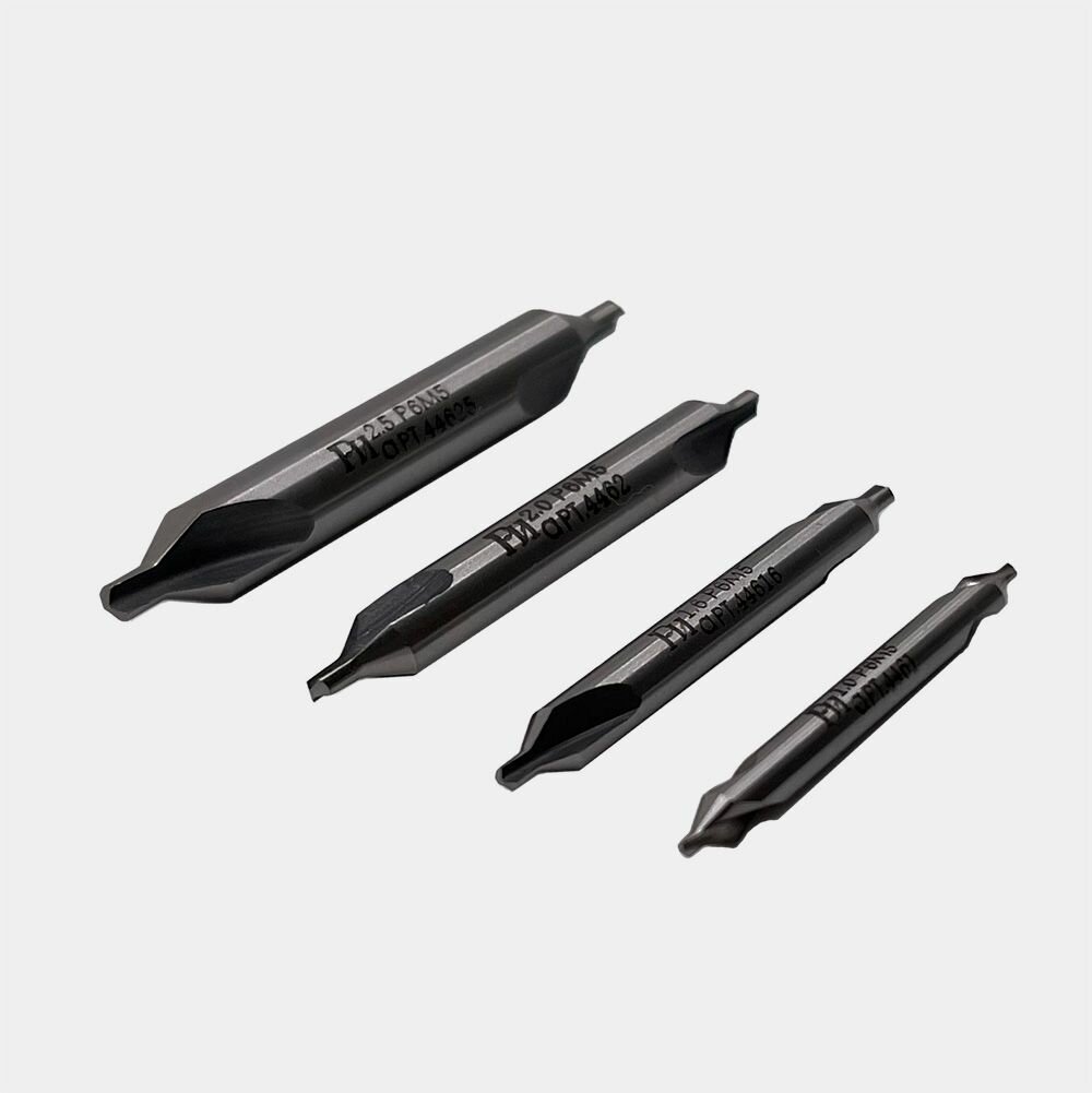 фото Набор сверл центровочных без предохранительного конуса 5 шт Р6М5 (тип А) (1; 1.6; 2; 2.5; 3.15)