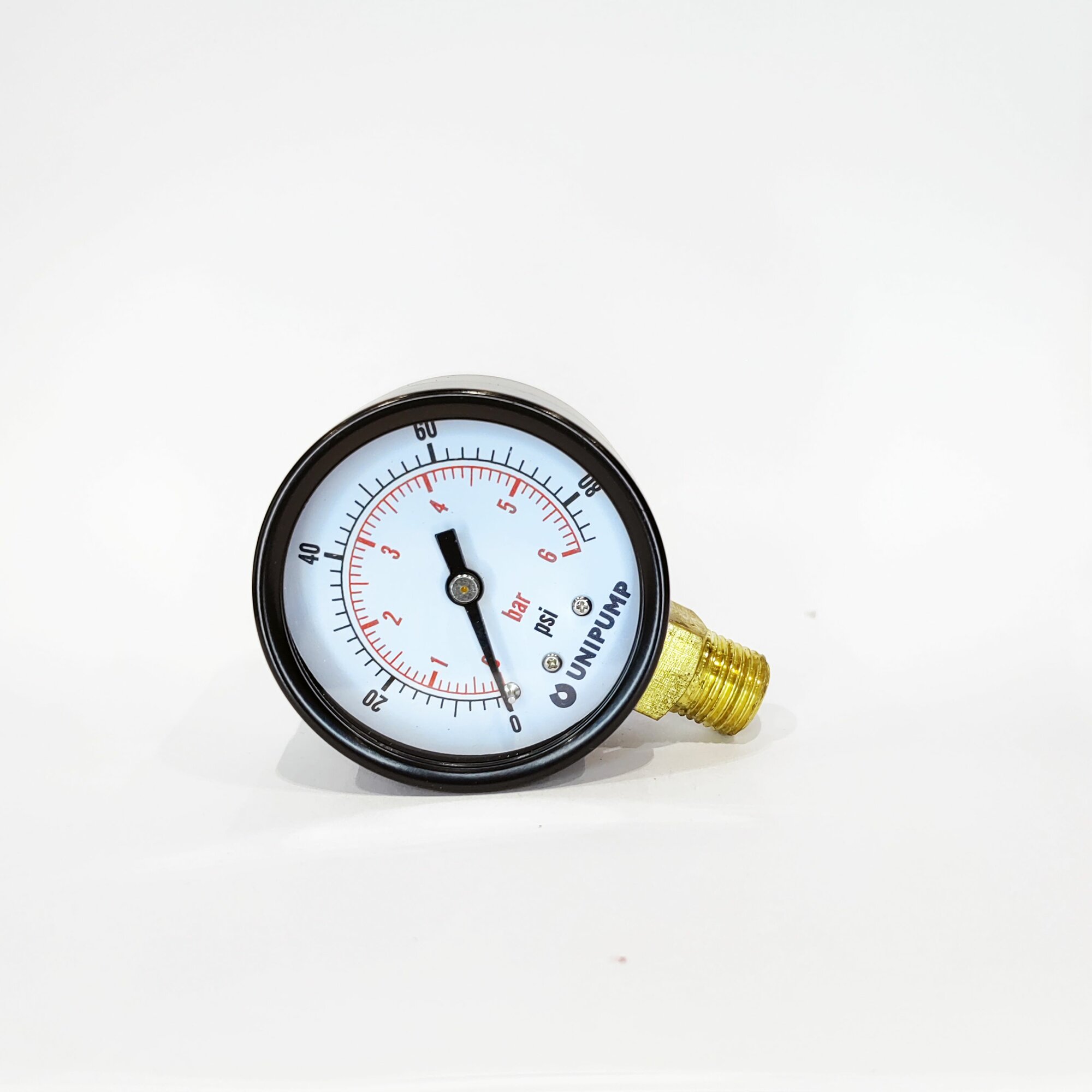 фото Манометр радиальный UNIPUMP 6 psi