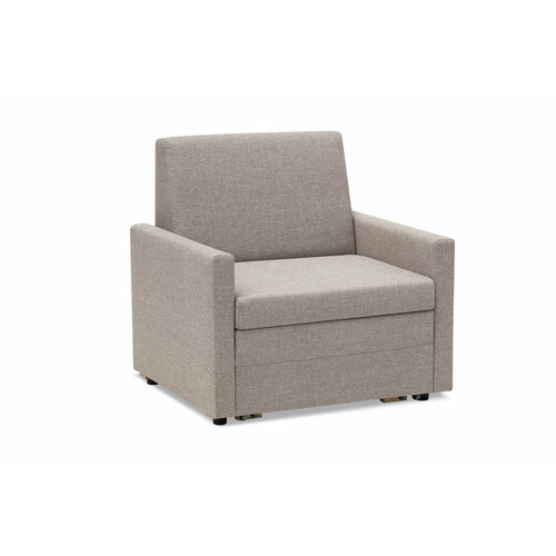 Кресло Боровичи-Мебель Виктория-5 выкатное рогожка светло-бежевое 93х84х90 см 24590₽