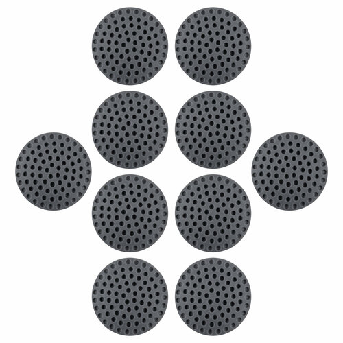 Протектор настенный набор 10 шт серый Защитные силиконовые накладки от сколов и повреждений защита от ударов дверной ручки 742₽