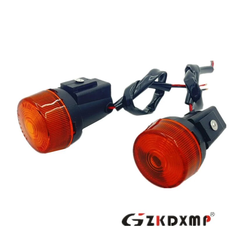 Индикатор указателя поворота для SUZUKI DRZ400 DR125 DR200 DR250 DF125 DF200 RMX250 DR350, детали мотоцикла, поворотная мигалка, лампа, Оранжевый