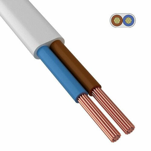 Провод пбгввПУГСП 2x25 мм 1 метр ГОСТ 26445-85 ТУ 3551-021-38229892-2017 288₽