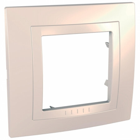 Schneider Electric UNICA Беж Рамка 1-ая MGU2.002.25