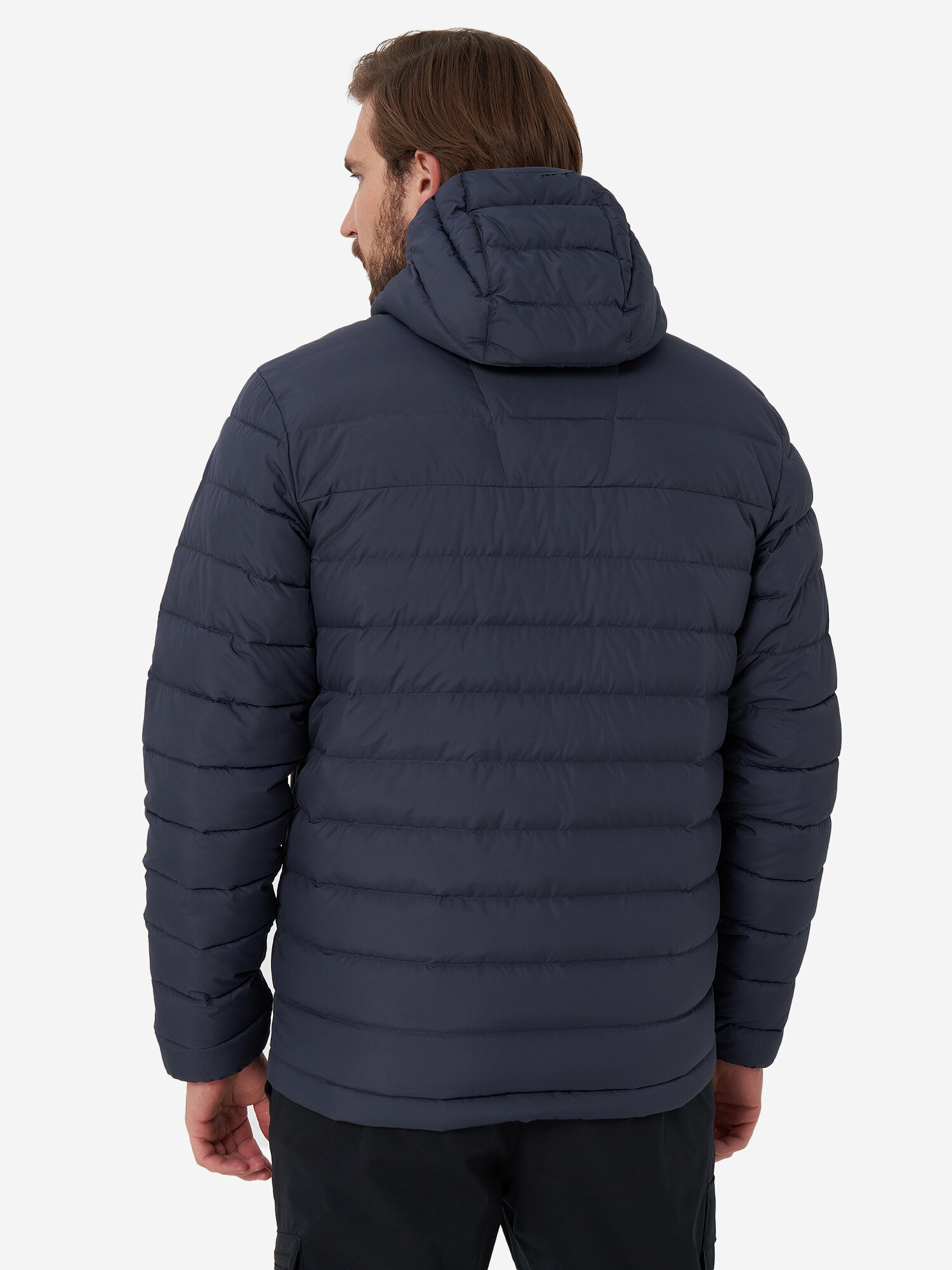 Пуховик OUTVENTURE, размер 46, темно-синий — фото 1