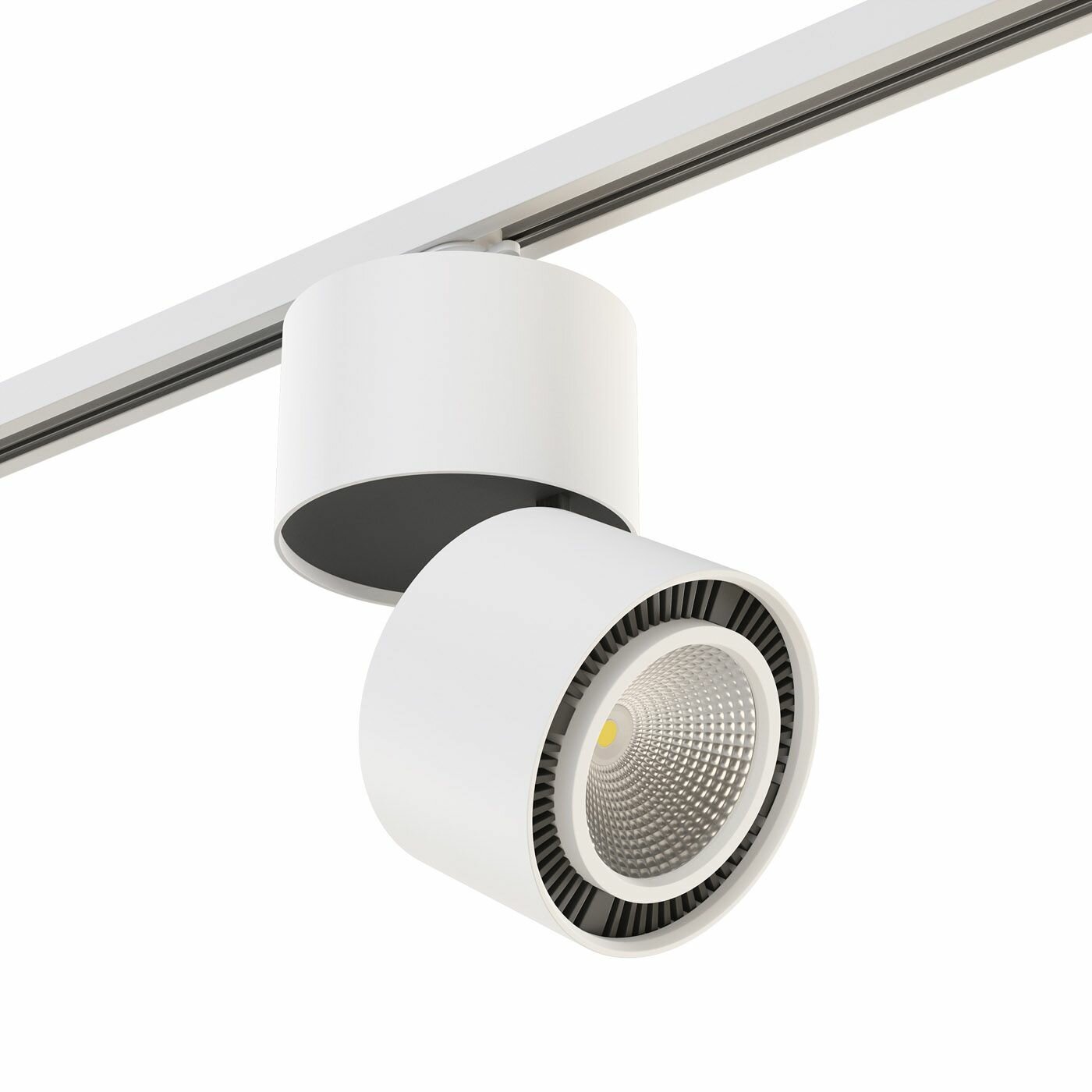 Трековый светильник LightStar однофазный FORTE MURO A1T214850_LS, LED, 40 Вт, металл, белый