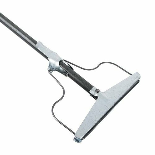 Швабра-тряпкодержатель 20*190*1200см металл. с мет. ручкой в сборе