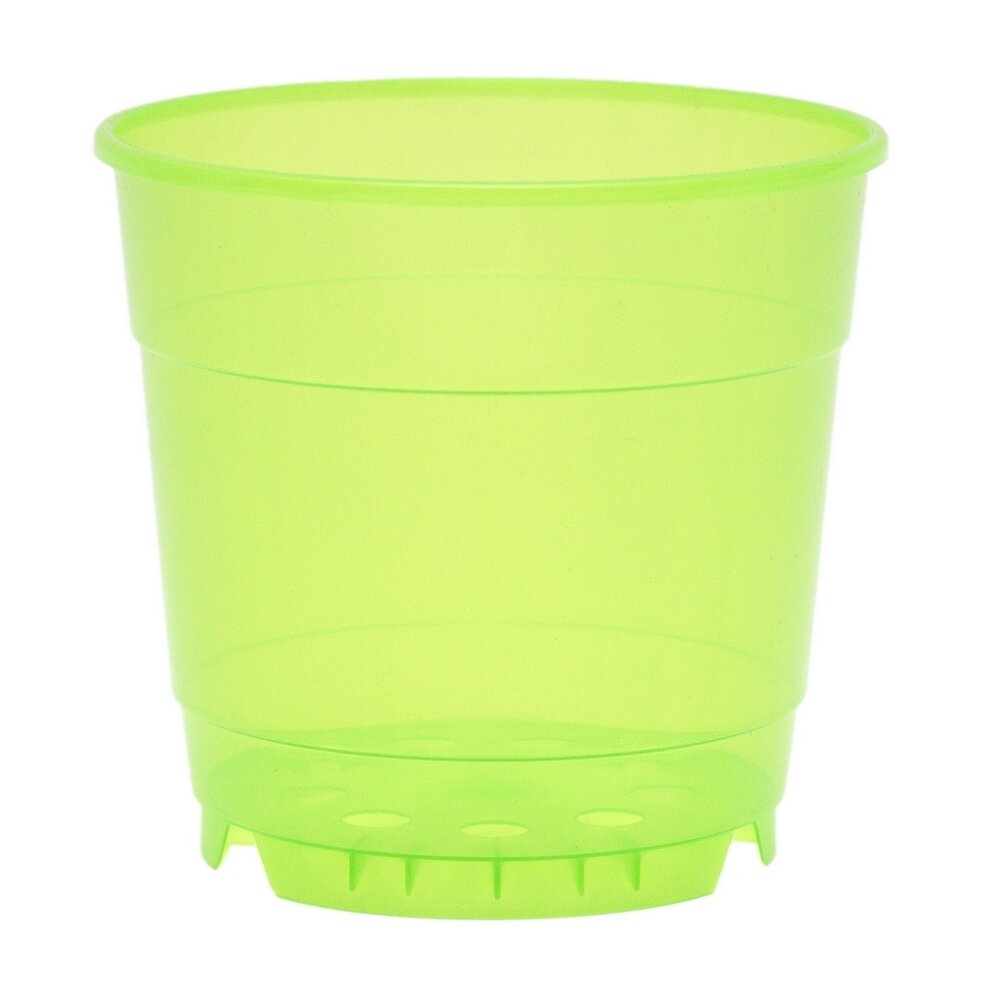 Орхидея горшок d15 v15 л зеленый/68 - 5 шт