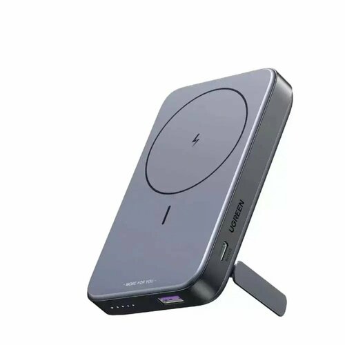 Внешний аккумулятор UGREEN PB206-1 15086-0 10500mAh MIni 20W Power Bank With Holder - Space Gray 2990₽
