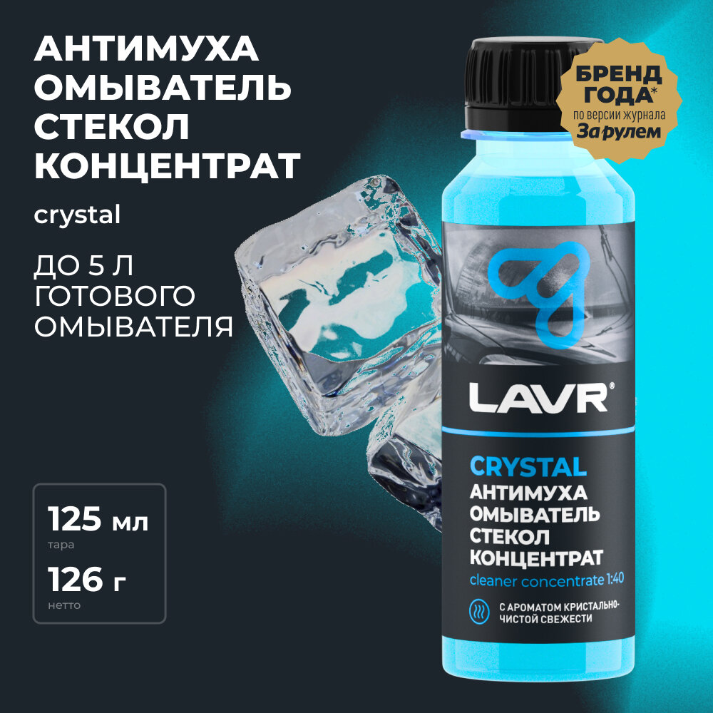 Концентрат жидкости для стеклоомывателя LAVR Ln1225, °C