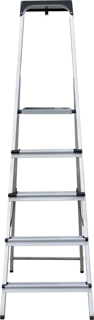 Стремянка алюминиевая Standers 5 ступеней максимальная нагрузка 150 кг