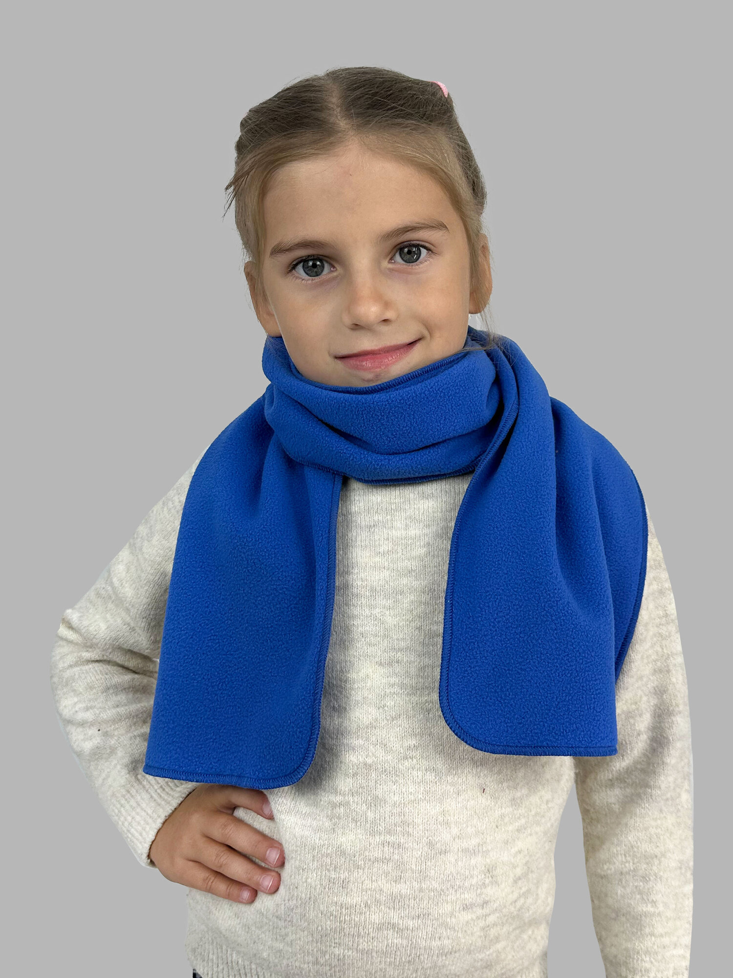 Шарф Body Pillow для детей,120х19 см, васильковый — фото 1