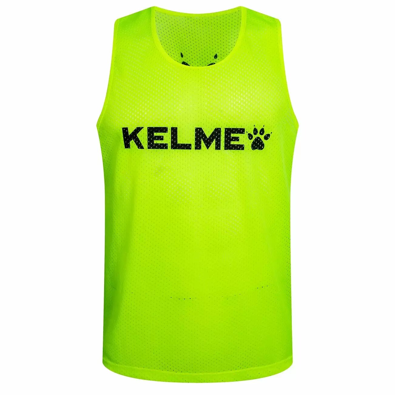 Манишка футбольная Kelme "Bib", полиэстер, салатовая, мужская