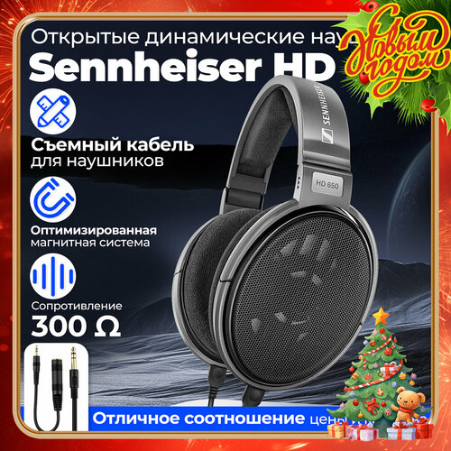 Проводные наушники Sennheiser HD 650 HIFI Открытые наушникититан 3450000₽