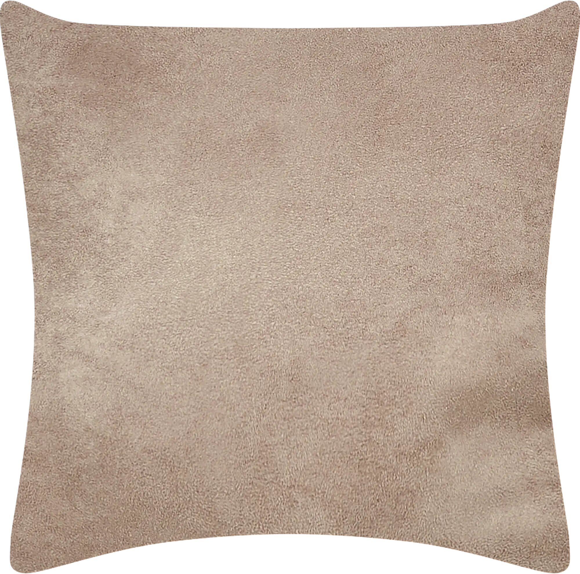 Подушка Inspire Manchester 40x40 см цвет серо-коричневый Taupe