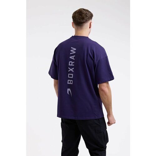 фото Футболка boxraw lineal, размер xl, фиолетовый