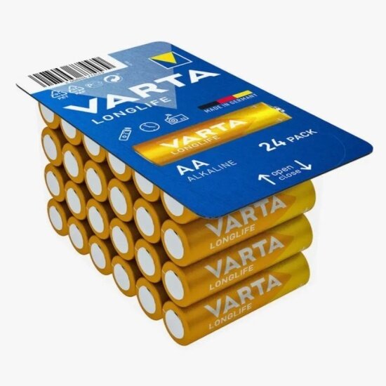 Элемент питания Varta Longlife LR6 AA бл 24